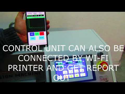 Liya Test Automatic Compression Device with 7"TFT Touch Screen Control unit Bluetooth Control