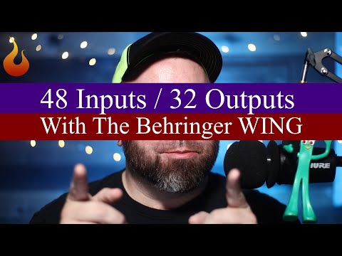 Behringer WING 48 Input / 32 Output Setup! - #AscensionTechTuesday - EP163