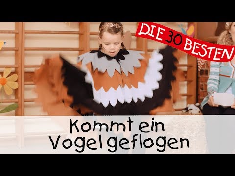 👩🏼 Kommt ein Vogel geflogen - Singen, Tanzen und Bewegen || Kinderlieder