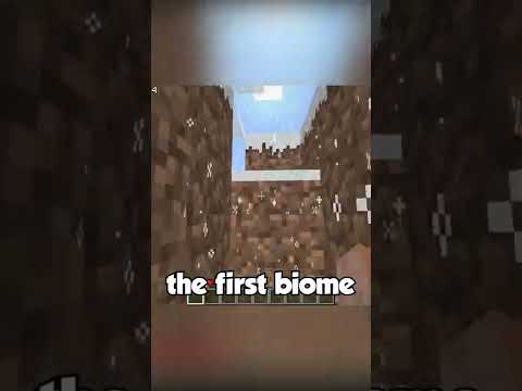 robbehy - The First Minecraft Biome #shorts