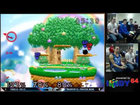 OUTFOXX'D 2018 - tyhiggz + Pale vs WalkrOfSky + Professor_wizard - Winners Semi-Final - Smash 64