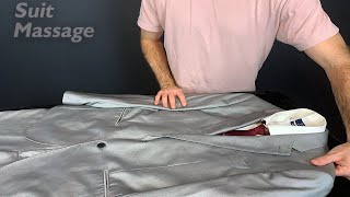 A Relaxing Suit Massage Tutorial | ASMR