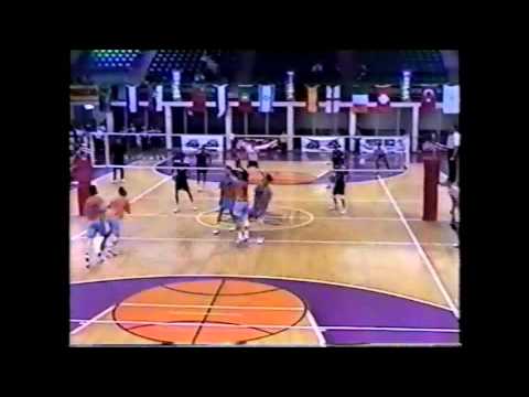 ISF 2002 Volleyball - PUR (BMA) vs China Taipei Semifinals - Mundial Escolar de Volleyball 2002