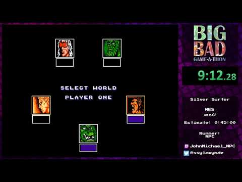 Big Bad Game-a-thon 2017 - Silver Surfer by JohnMichael_NPC
