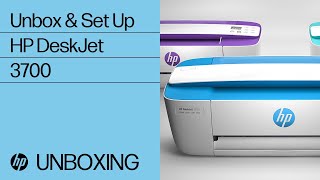 Unbox & Set Up the HP DeskJet 3700 Printer Series