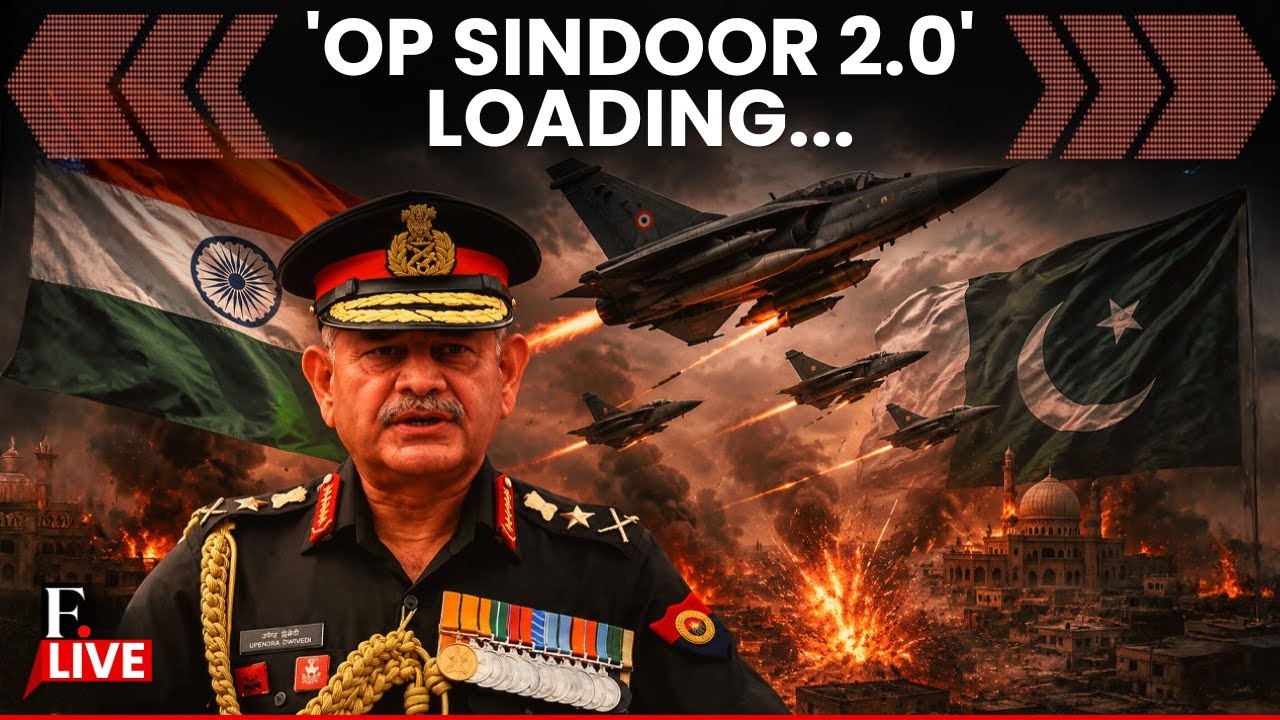 Indian Army Chief's Stern Message to Pakistan Over Terror Push | LIVE