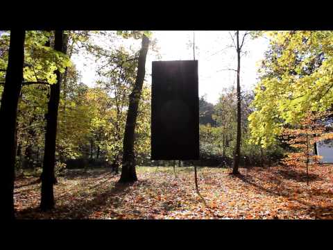 "flying object" sculpture-installation author M.WOLNY