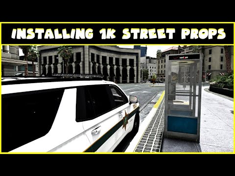 Installing 1K Street Props | By Request Tutorial | GTA V | LSPDFR