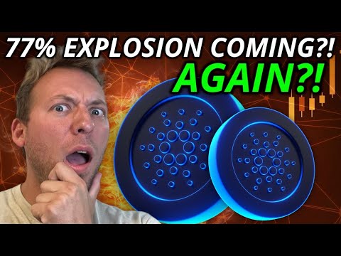CARDANO ADA - ABOUT TO EXPLODE 77%?!! LAST TIME THIS HAPPENED!