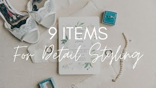 9 Items To Crush Detail Photos | 12 Days of Christmas: Wedding Photography Edition