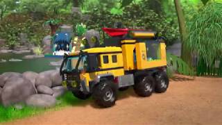 LEGO City Передвижная лаборатория в джунглях (60160) - відео 3