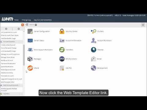 Web Host Manager - Modify Account Suspended Page