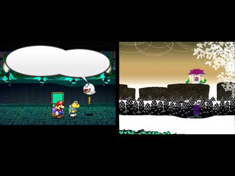 Paper Mario: TTYD | Creepy Steeple Super Jump Comparison