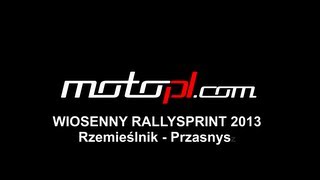 preview picture of video 'WIOSENNY RALLYSPRINT 2013 - Rzemieślnik - Przasnysz BMW'