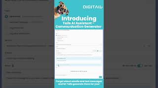 Generate Client Communications Instantly with Digitail's Tails AI #shorts #ai #vetmed