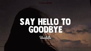 Say Hello To Goodbye || Shontelle (Lyrics)