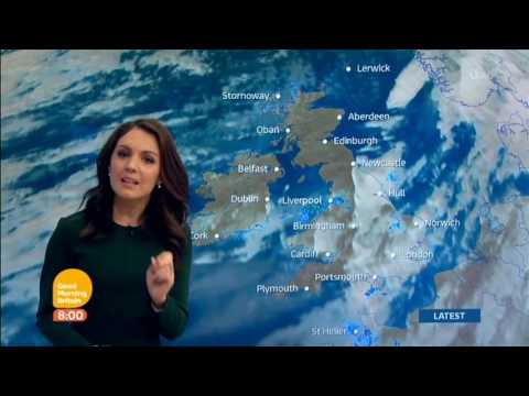 Laura Tobin GMB Weather 2016 11 15