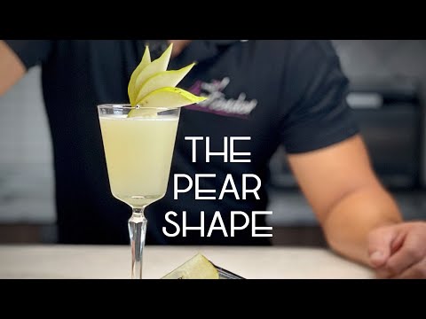 THE PEAR SHAPE || Pear Martini with Absolut Pears || Pear Vodka