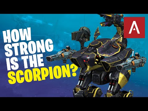 War Robots: New SCORPION Robot with LEGENDARY PILOT MK2 WR Gameplay
