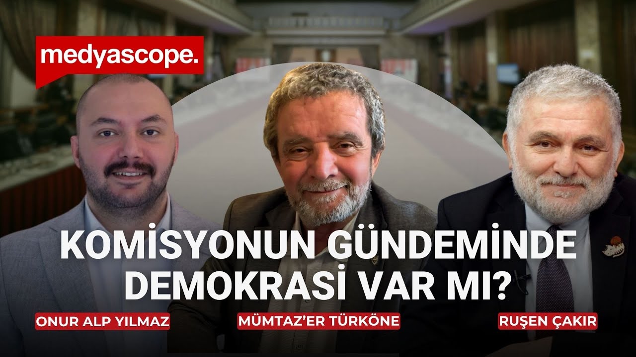 Komisyonun gündeminde demokrasi var mı?
