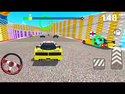 Impossible Crazy Cars Mega Ramp |Extreme Car Stunts Racing Driver Master Simulator Gameplay #racing