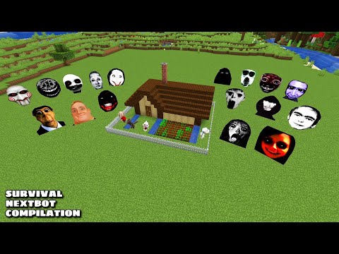 SURVIVAL BEST NEXTBOTS COMPILATION in Minecraft - Gameplay - Coffin Meme