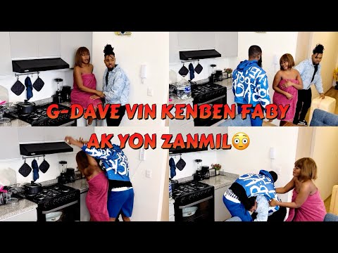 G-DAVE KEEPING FABY WITH A FRIEND😳