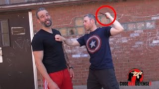 Ice Pick Grip Knife Defense