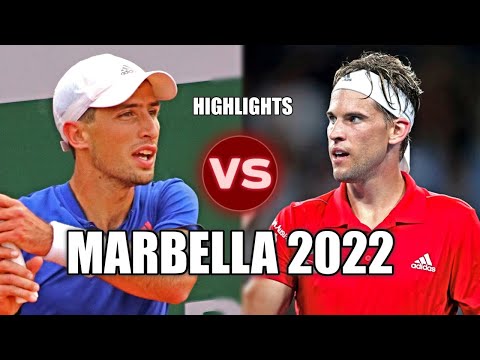 Dominic Thiem vs Pedro Cachin MARBELLA 2022 Highlights