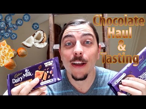 SEPTEMBER CHOCOLATE HAUL TASTING - Cadbury Inventor Bar Series!