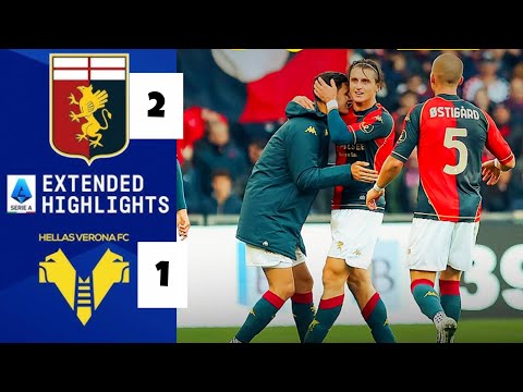 Genoa - Verona (2-1) Gli Highlights | Serie A 2025 | Genoa-Verona | Genoa CFC - Hellas Verona FC