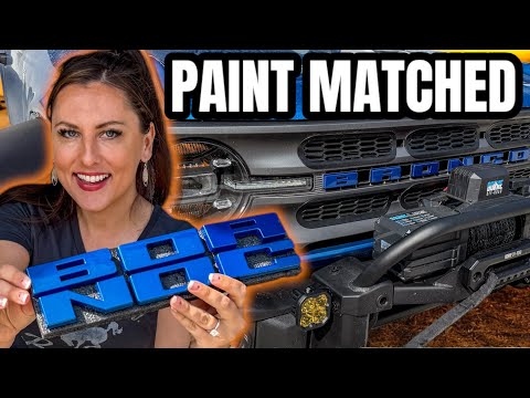 Must-Have Paint Matched Bronco Grille Replacement Letters, Billet Upgrades & More from UPR!