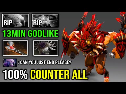 How to 100% Counter Void & Storm with BM Atos 13Min Godlike Bloodseeker Most 7.27 Imba Offlaner DotA