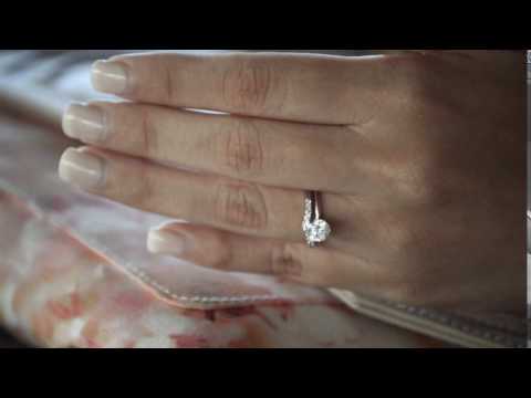 0.25 ct. Nine Round Stone Double Shared Prong Curved Shadow Band - TwoBirch TB-CR-0019-WG-E