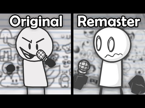 Sketchy: Original VS Remaster (PART 2) | FNF Mods