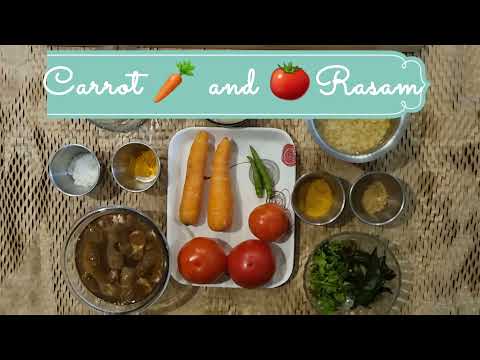 Healthy Carrot & Tomato Rasam by :  Veena Shyamraja Edida