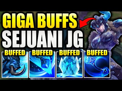 SEJUANI JUNGLE IS BACK! Riot Just Buffed ALL Her Abilities…