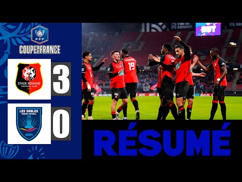 Rennes vs. Les Sables | 3-0 | Highlights | French Cup 2025 | Les Sables Rennes