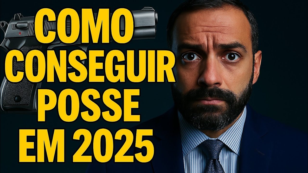 Como tirar a POSSE de arma em 2025?