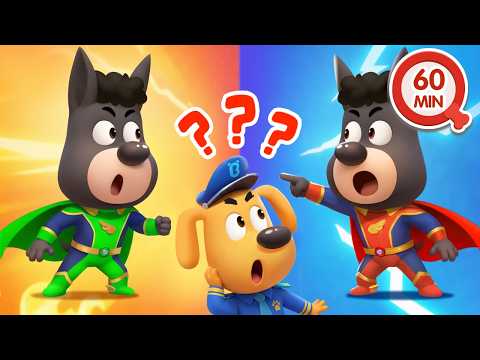 Dos Ladrones con Capa 🕶️ Dibujos Animados 🔍Sheriff Labrador en Español