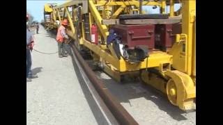 Railways Track Construction Machine