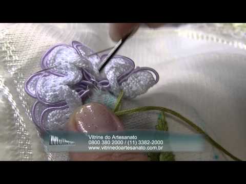 Mulher.com 25/11/2014 - Flores em Passamanaria por Valéria Soares - Parte 2