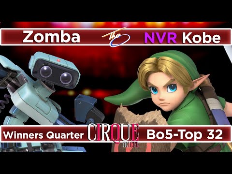 Zomba (R.O.B, Lucina) vs NVR Kobe (Young Link) | Top 32 Winners Quarter Final - CIRQUE du CFL - SSBU