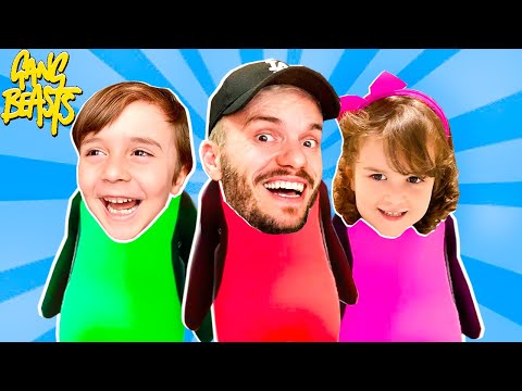 BRANCOALA vs MARCOS vs LAURA no GANG BEASTS - Brancoala Games