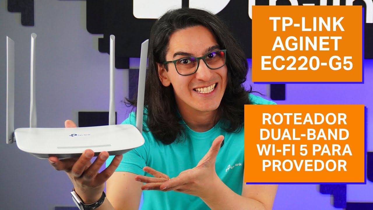 Miniatura da avaliação em vídeo de Roteador TP-Link Archer EC220-G5 AC1200 Gigabit Dual Band