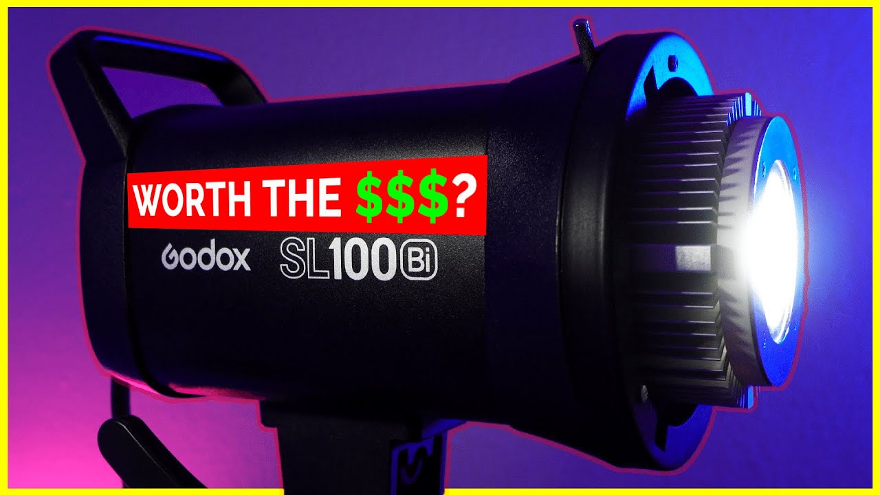 Godox SL100Bi Review | AFFORDABLE Lighting for YouTube Videos!