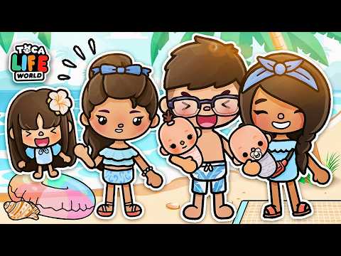 🌺 DER FAMILIENURLAUB  AUF HAWAII 🏝️ Part 3 😎 AESTHETIC TOCA BOCA STORIE DEUTSCH