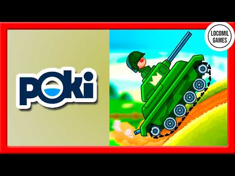 Poki Games ✅ Hills of Steel NEW TANKS