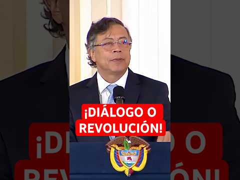 ¿Diálogo o revolución?: El mensaje directo de Petro #colombia #noticias #petro