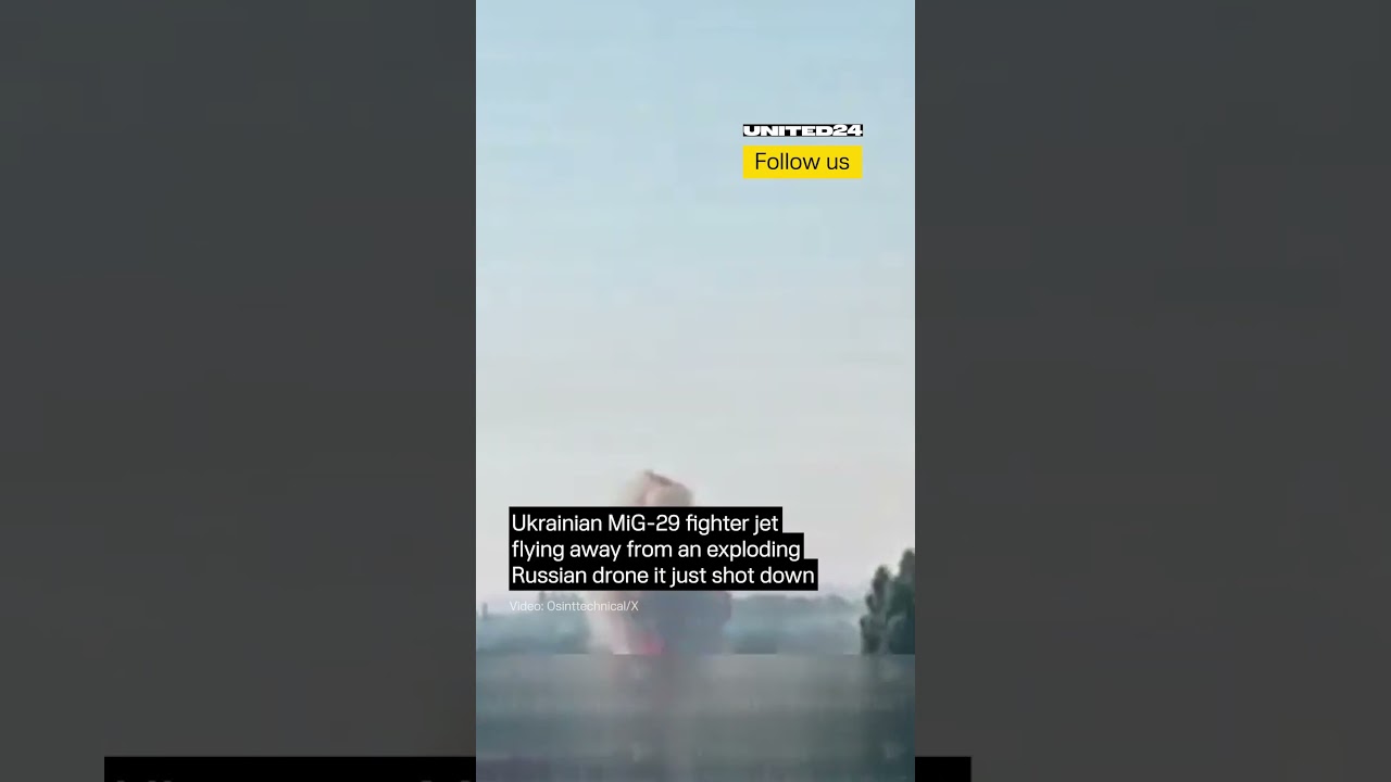 우크라이나 MiG-29와 드론 요격의 의미